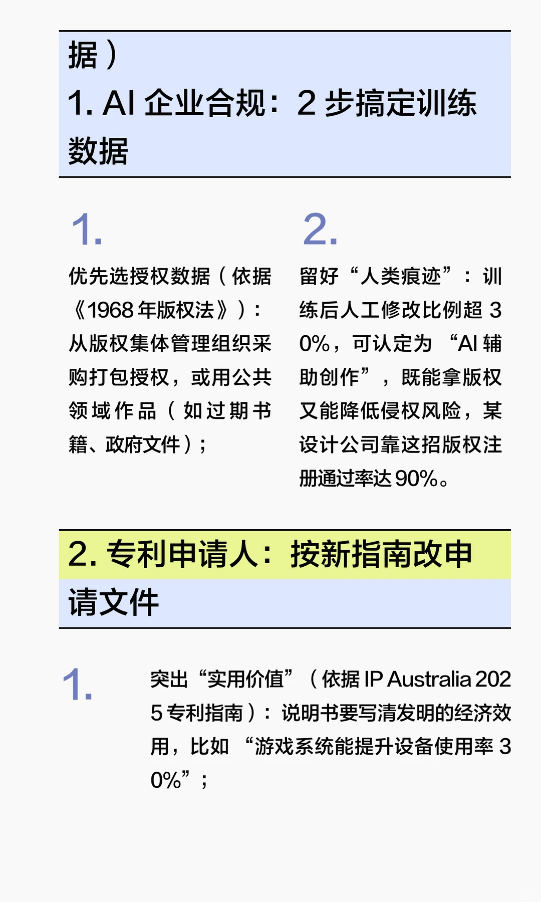 我滴天哪！澳洲 2025 下半年知产连环改