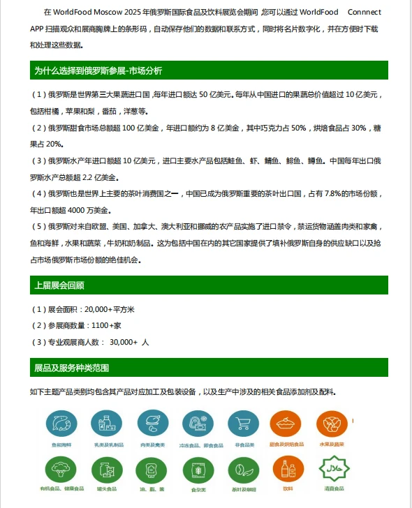 ??2026 莫斯科食品展杀疯了！食品人拓客！