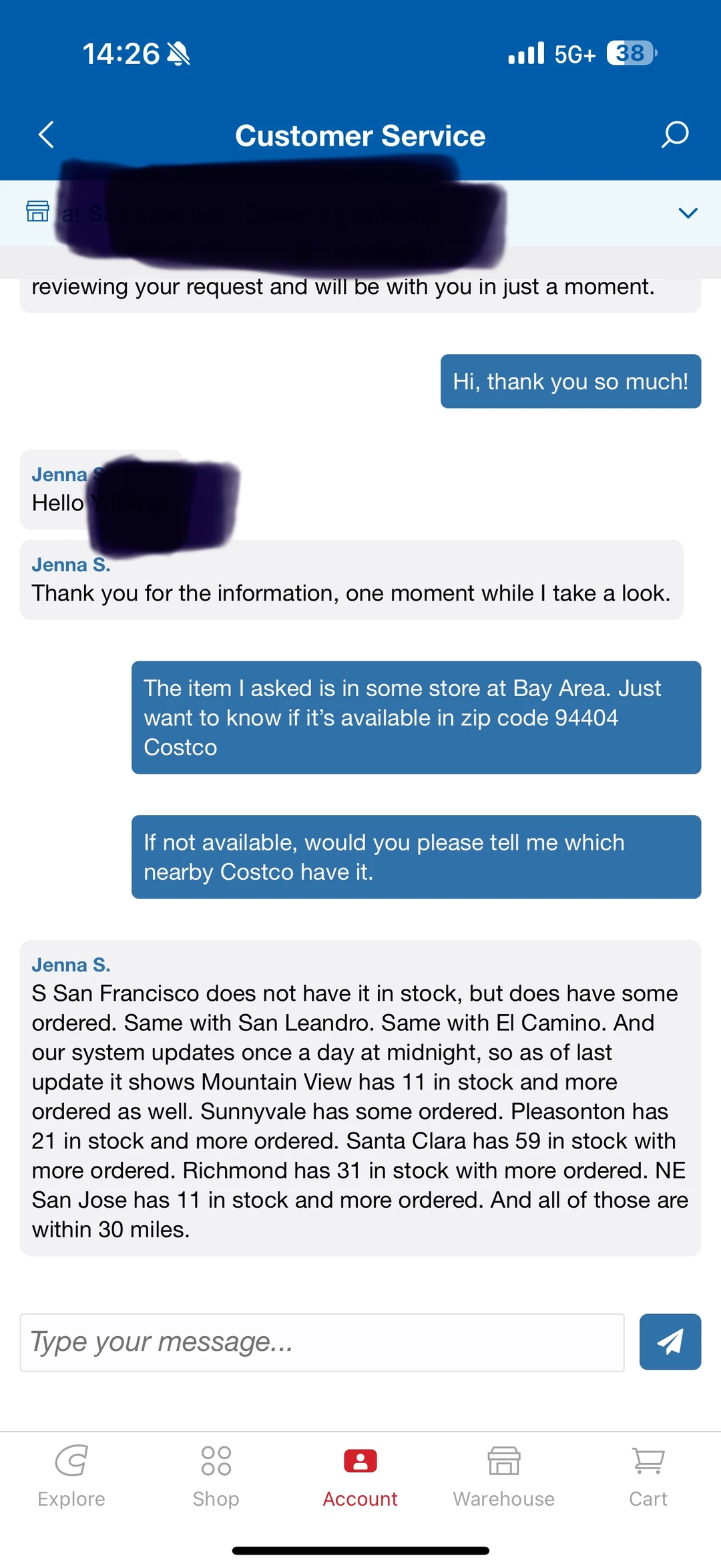 湾区Mountain View Costco 53度飞天茅台