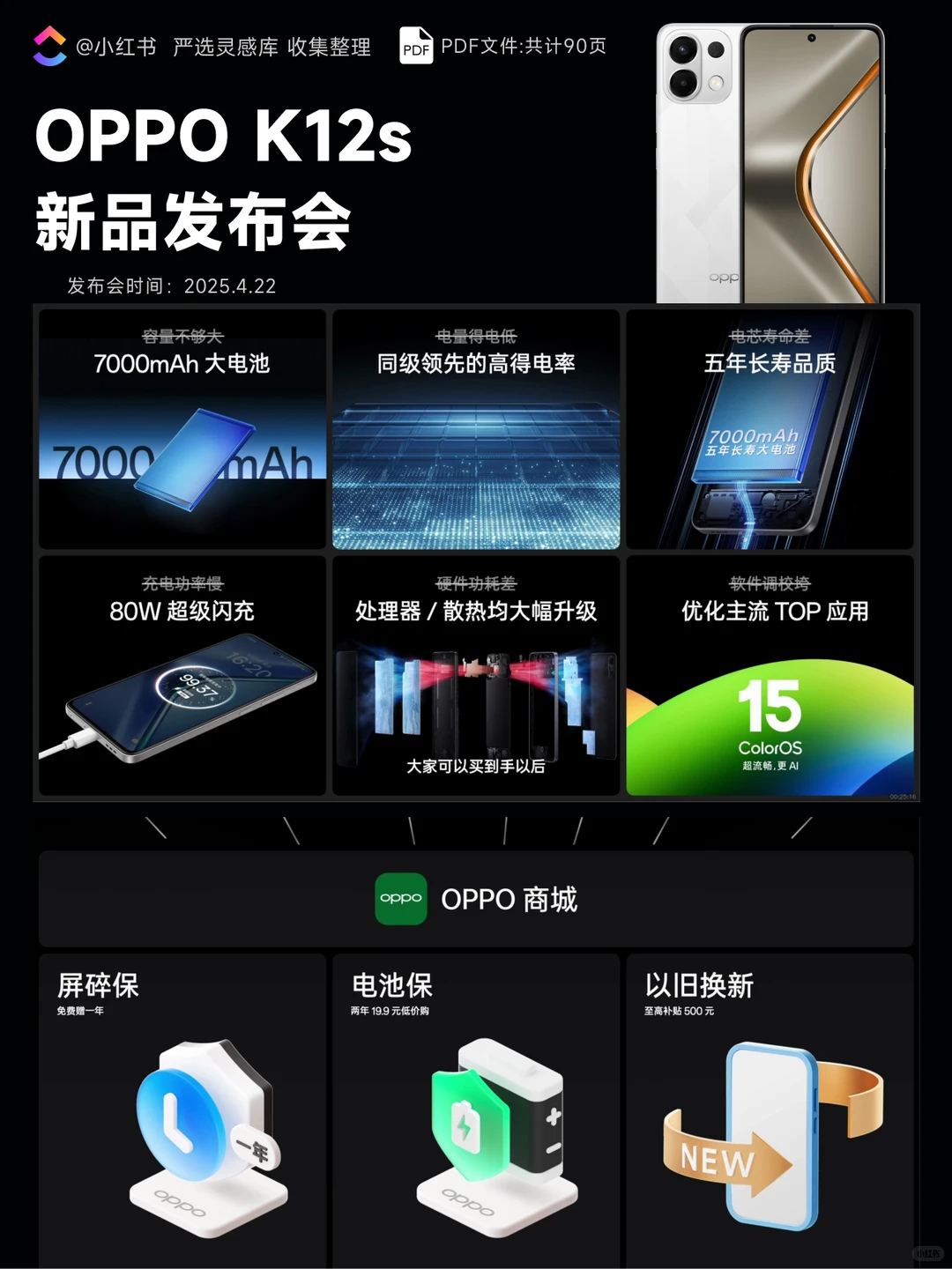 【368】OPPO K12s新品发布会PPT案例