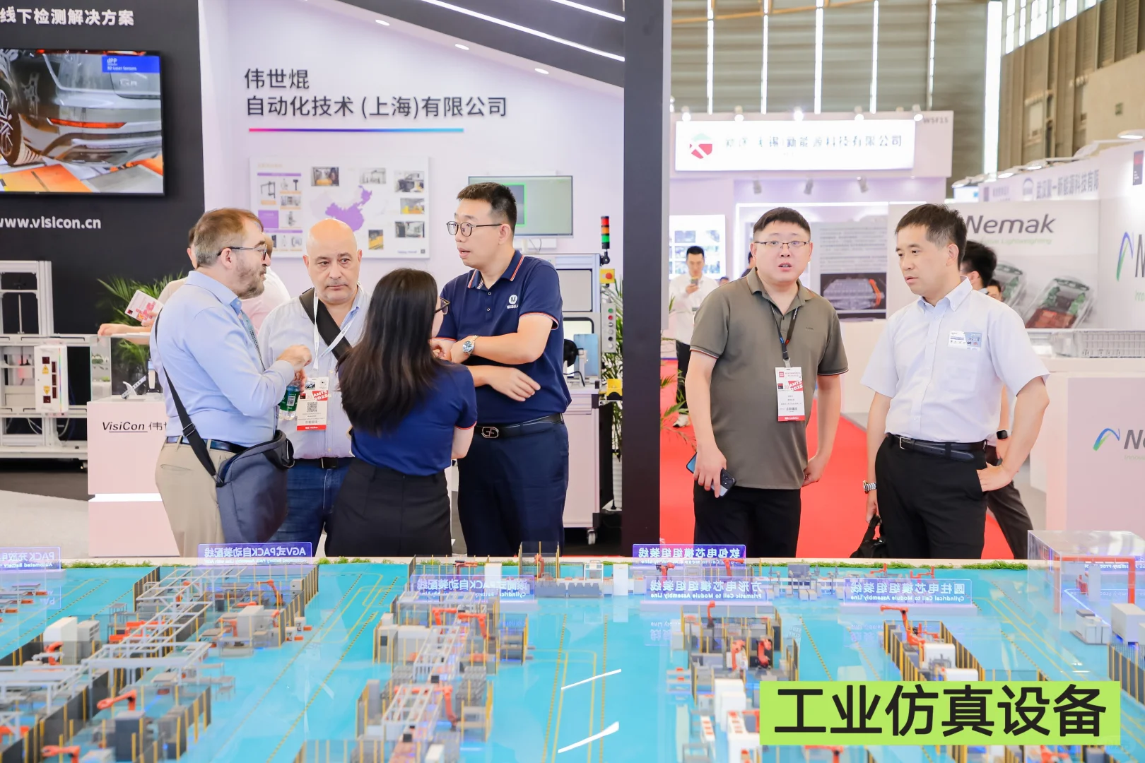 逛智博会挖到宝！5G工厂沙盘太热闹啦～