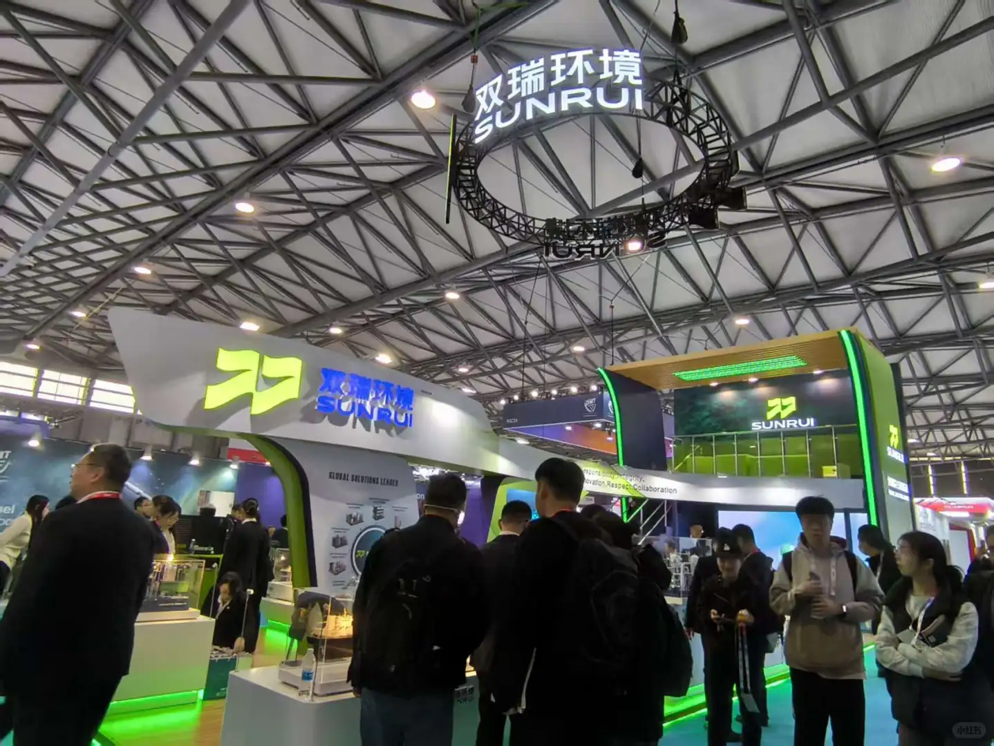 Marintec China展会现场，老客户就是豪横