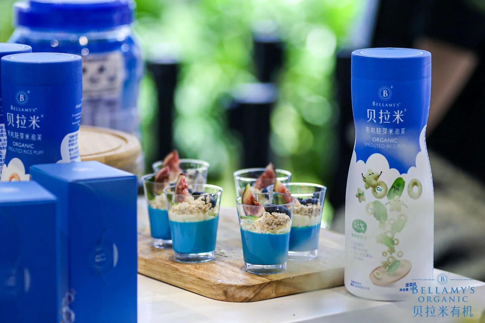 进博会的显眼牛——澳洲贝拉米有机展台