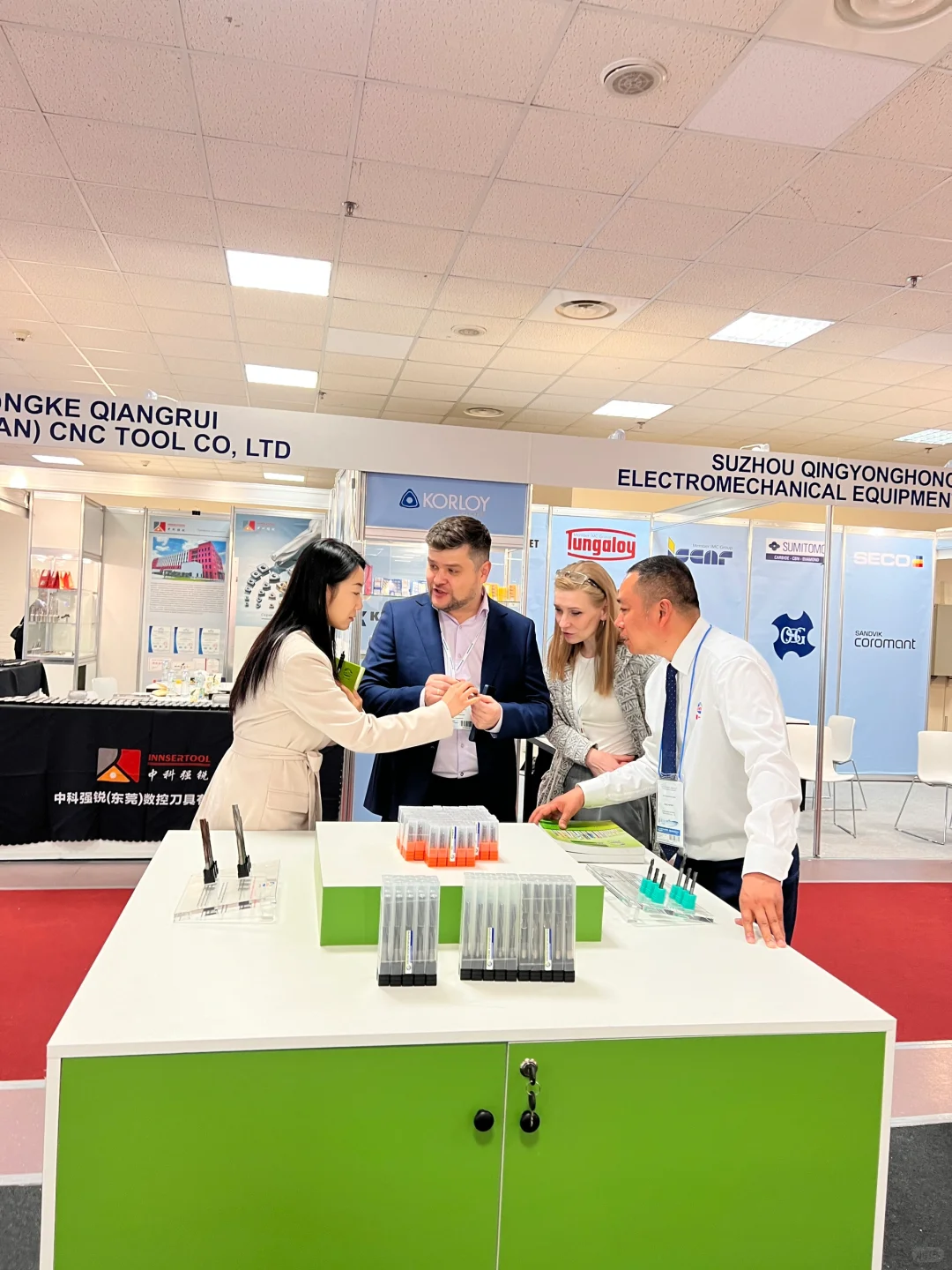 2024金属加工展完美收官， 收获最美工作照！