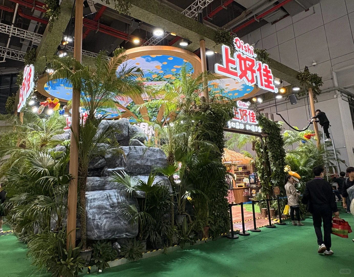 没想到进博会看的最投入的是技术装备展区