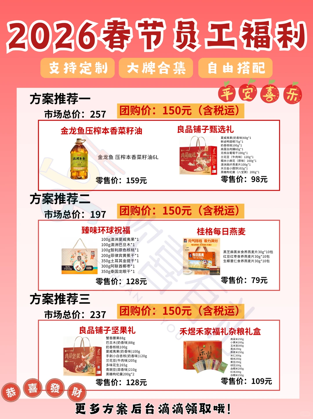 00后小HR做的春节员工福利采购方案真的...