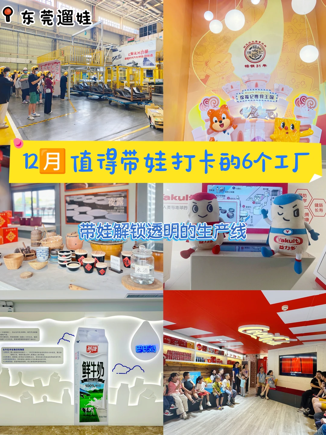 东莞遛娃｜12月值得带孩子打卡的6个工厂