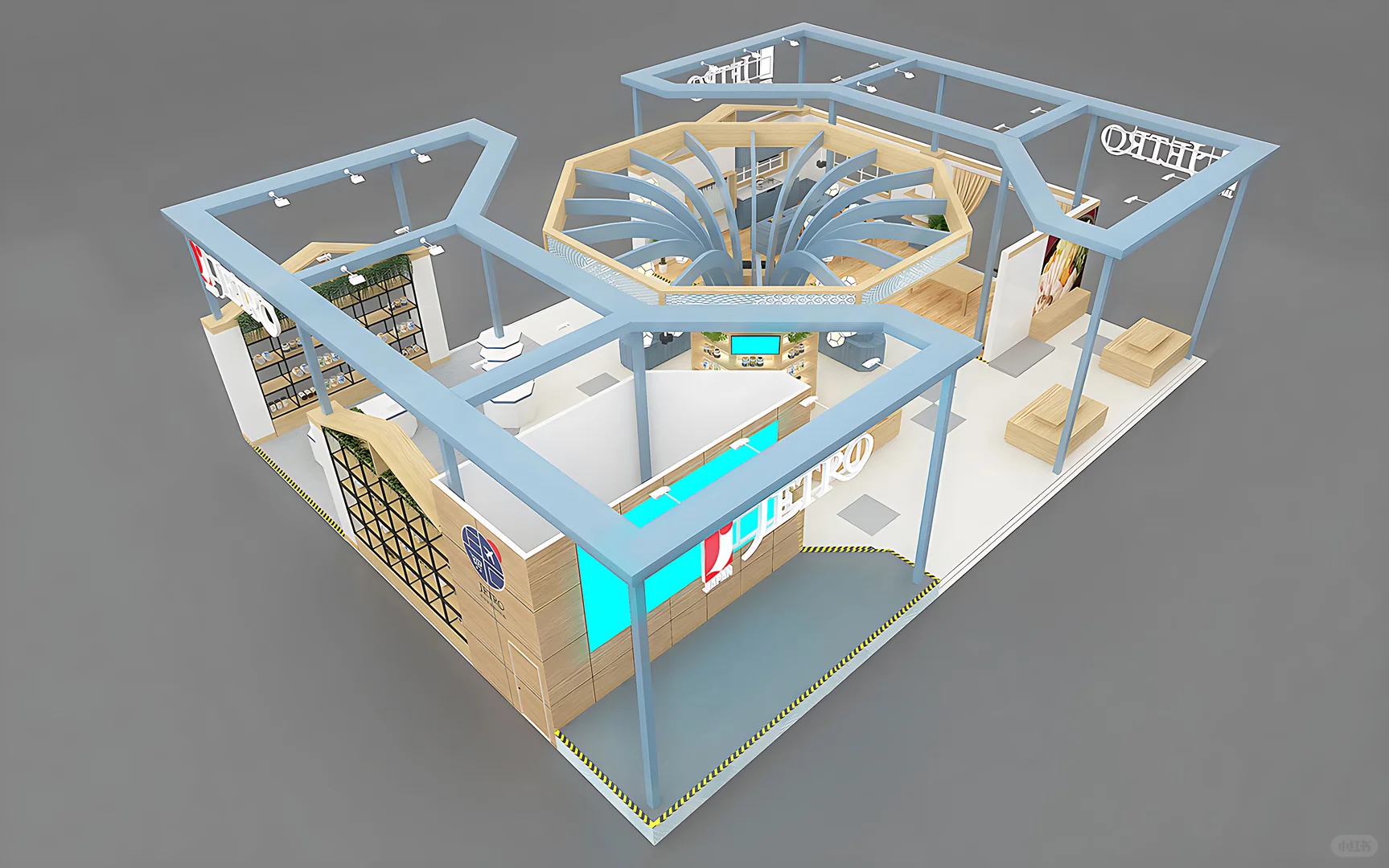 进博会消费品区展台✨日系简约生活美学