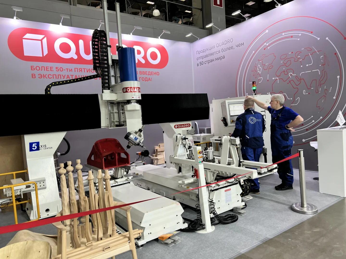 WOODEX木材加工展进行时