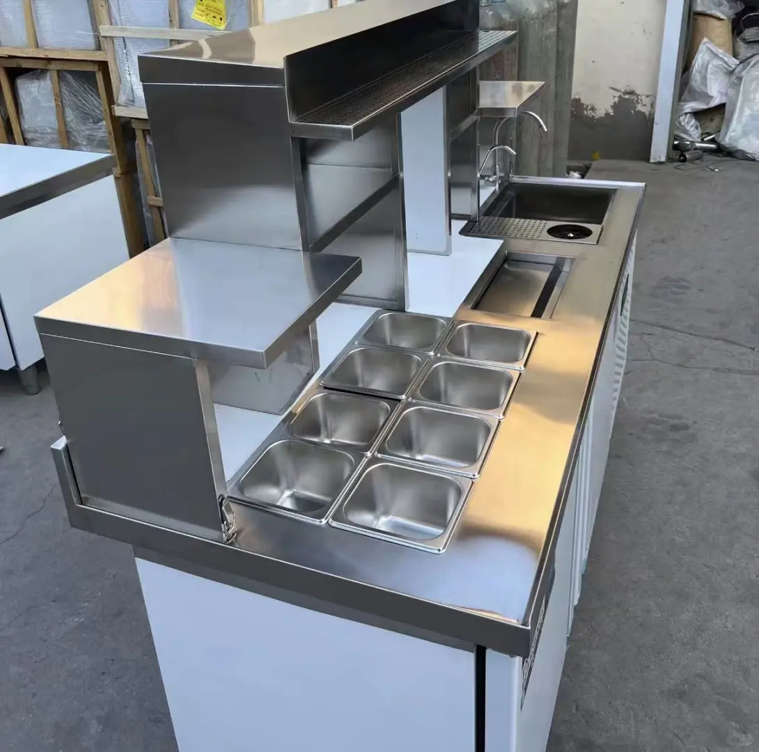 奶茶店比较热门的设备款式类型效果图