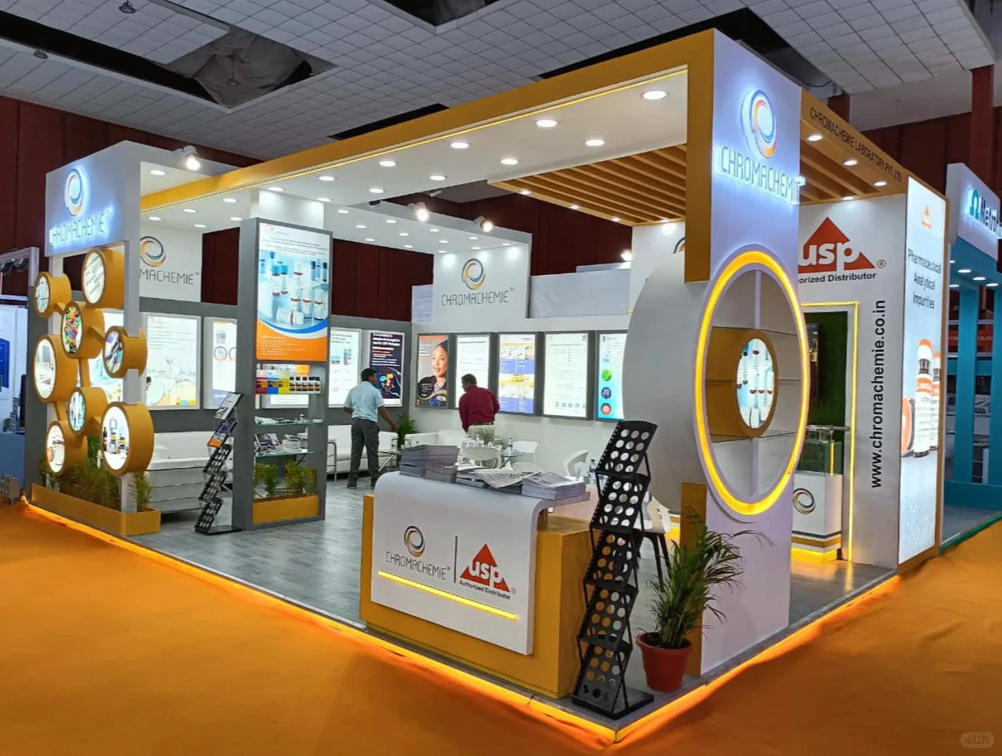 展台设计一定要足够亮眼！⑥‖附落地实景图