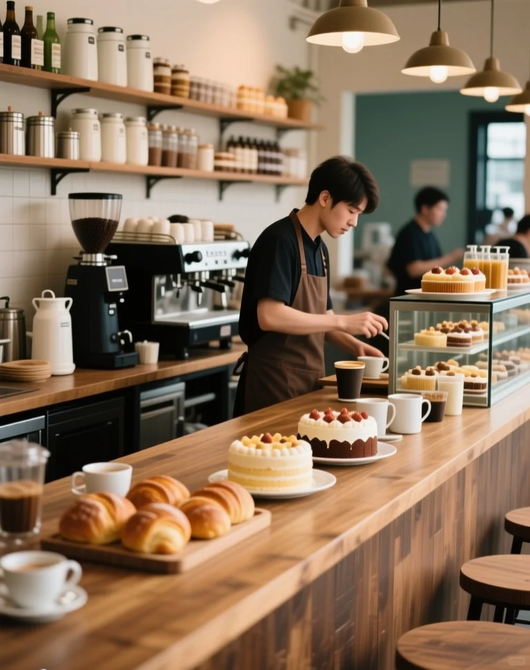 烘焙店设备租赁蛋糕店吧台设计