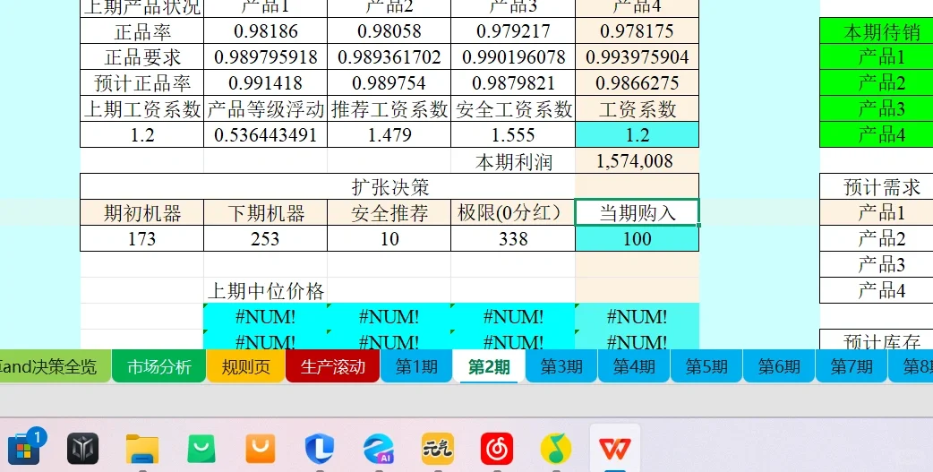 sim决策五期预算机器购买篇结束篇（bs）