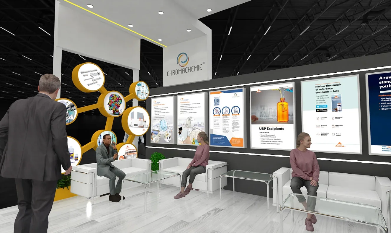 展台设计一定要足够亮眼！⑥‖附落地实景图