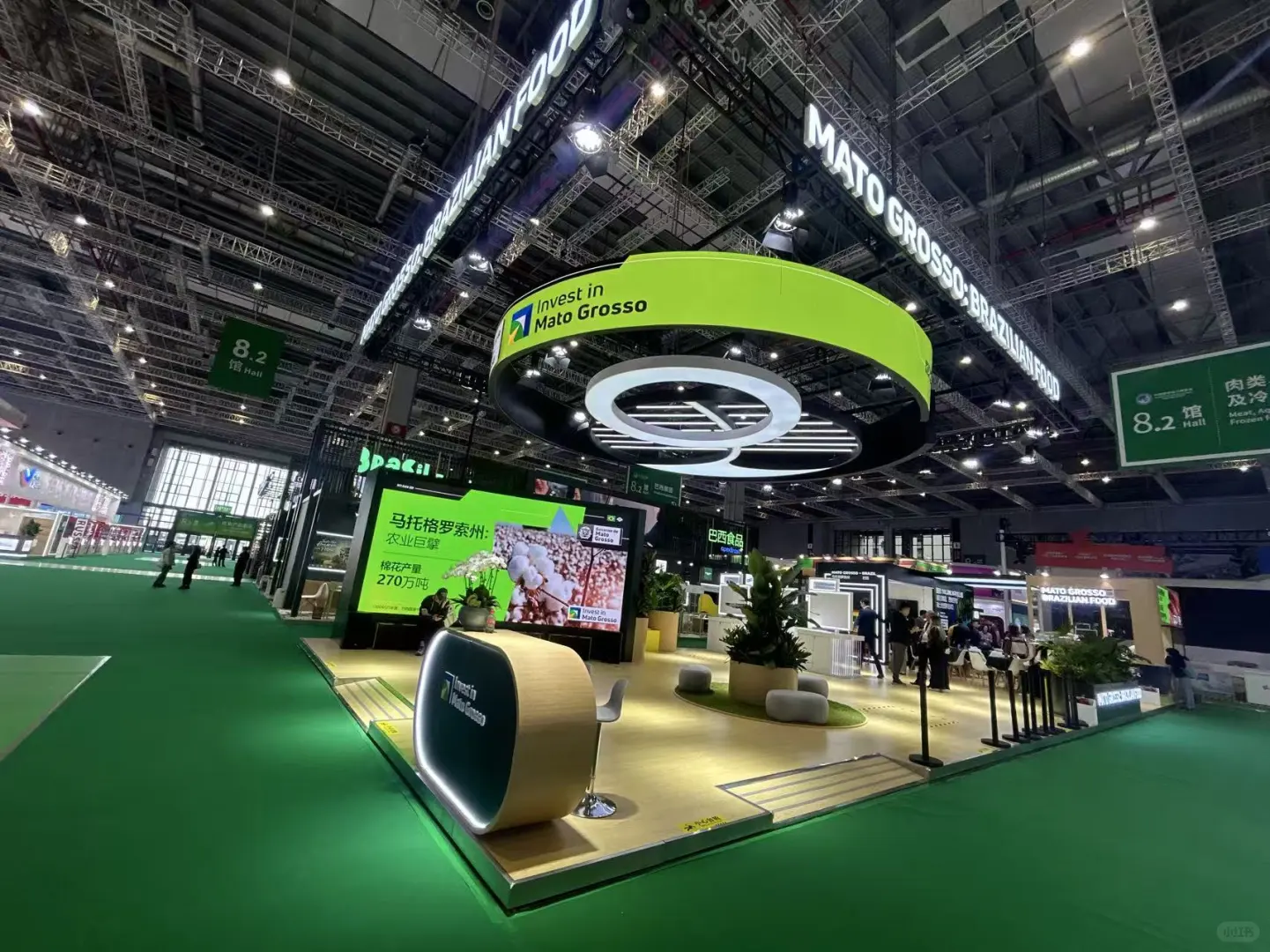 感受进博会巴西马州展台原创魅力。敬请品鉴!
