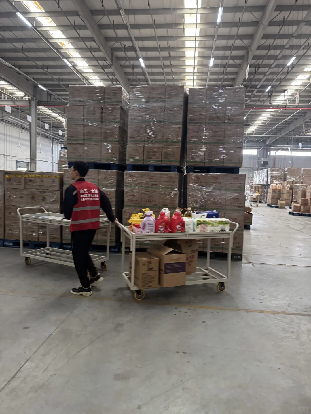 实拍固安京东北区 就这活溜达干