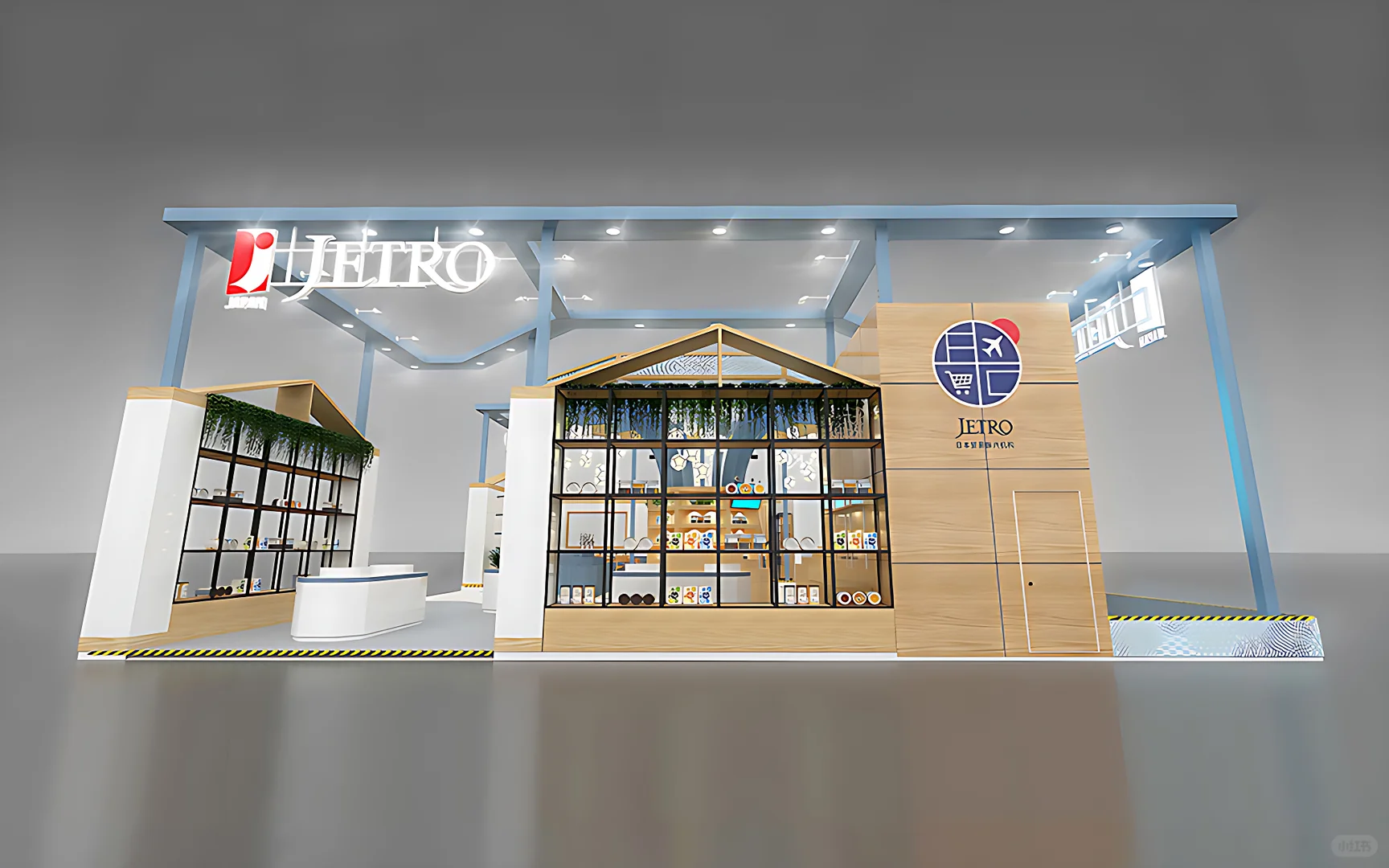 进博会消费品区展台✨日系简约生活美学