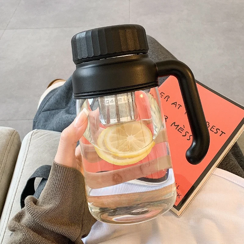 ?大容量玻璃杯！办公室必备神器?