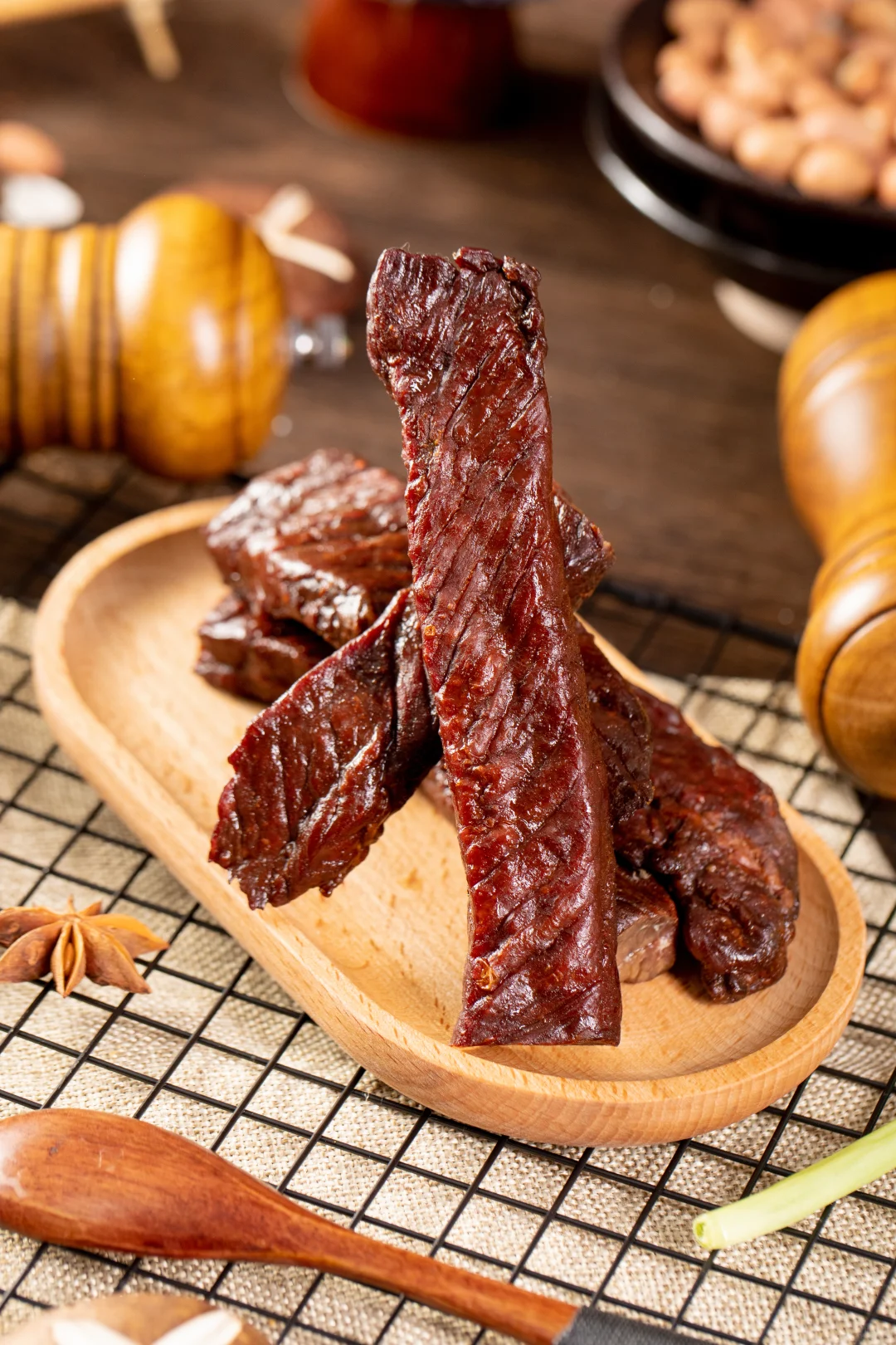 赤峰牛肉干产品电商摄影