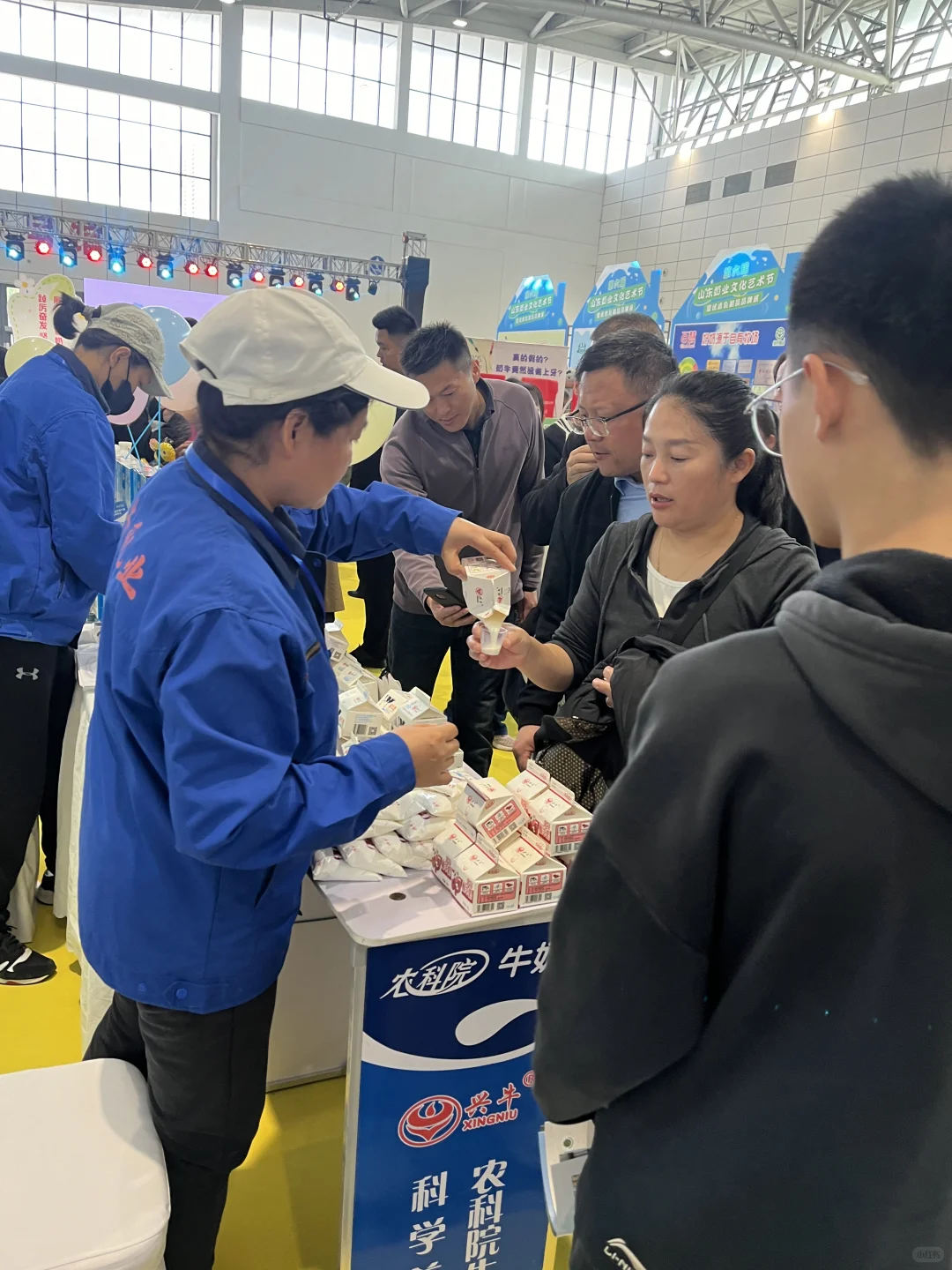 山东畜牧博览会，在现场~