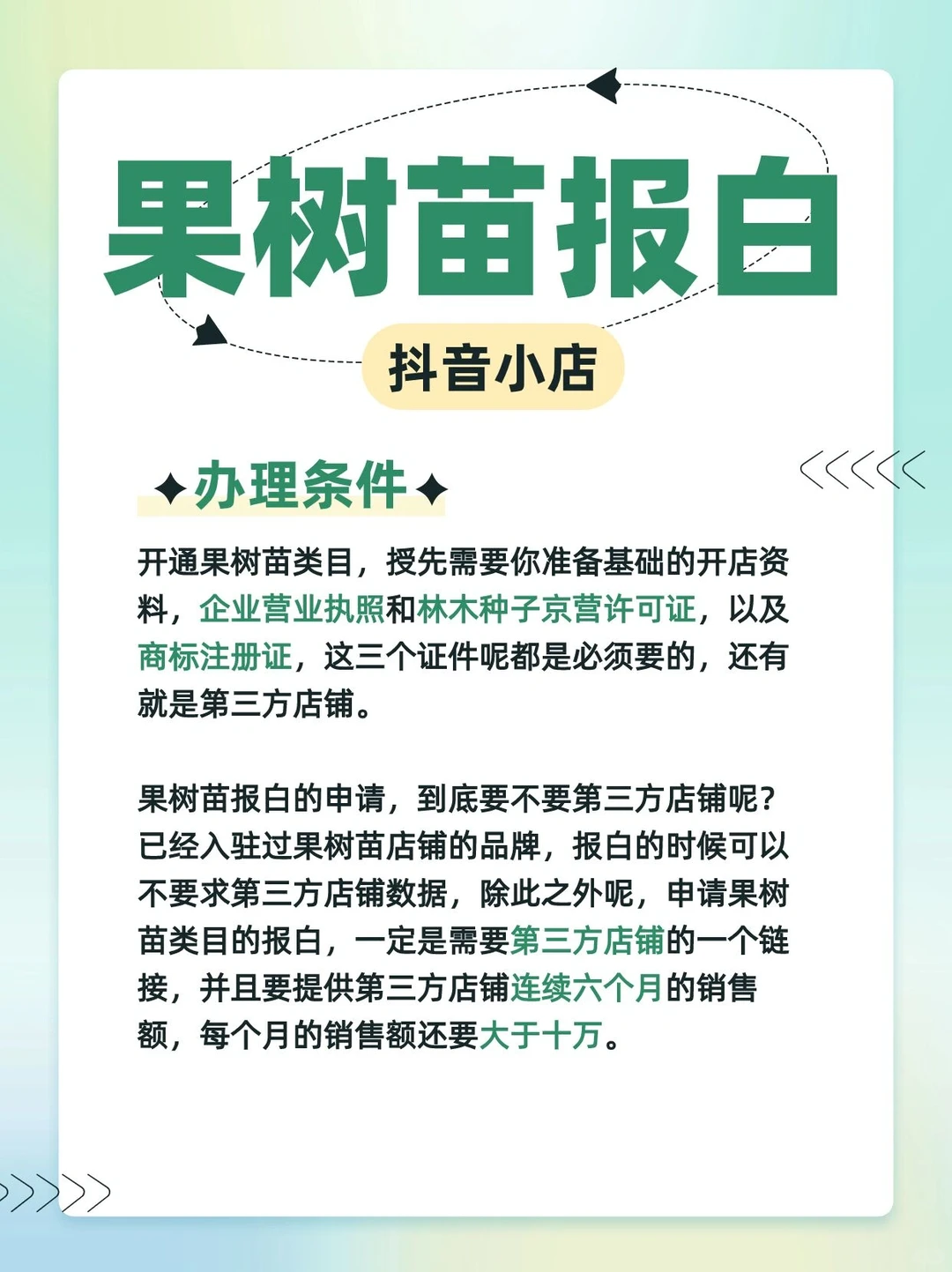 抖音果树苗如何报白，报白流程是什么