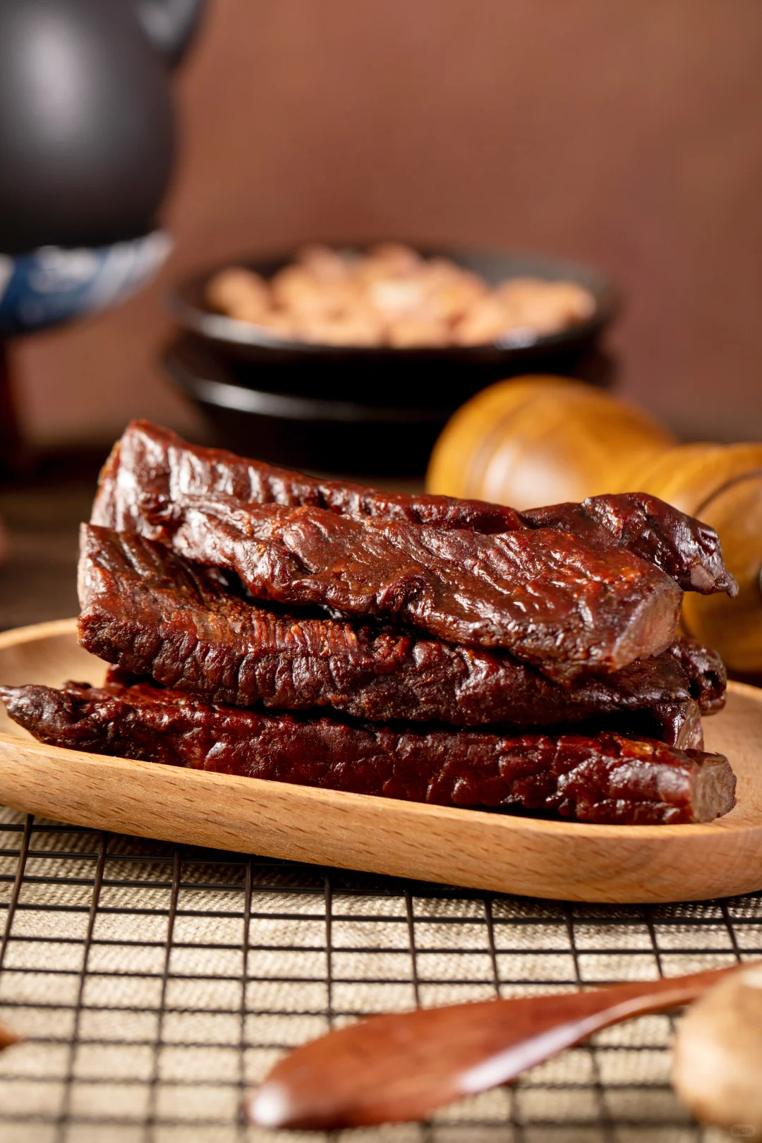 赤峰牛肉干产品电商摄影