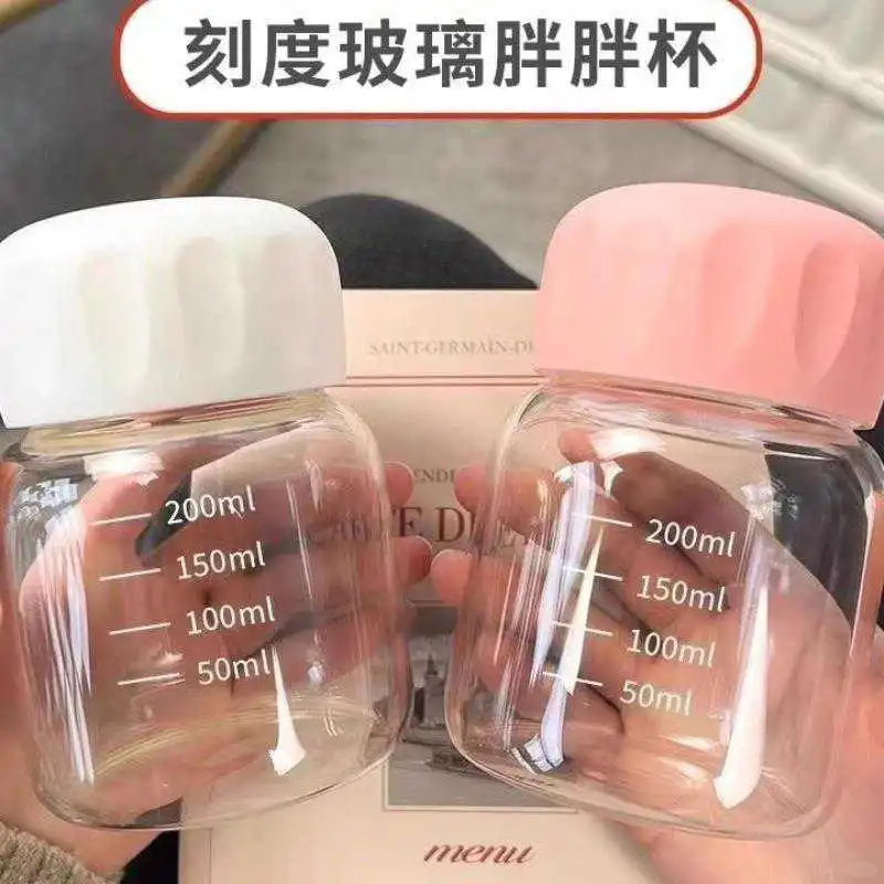 ☕️高颜值玻璃杯，喝水都变甜了！