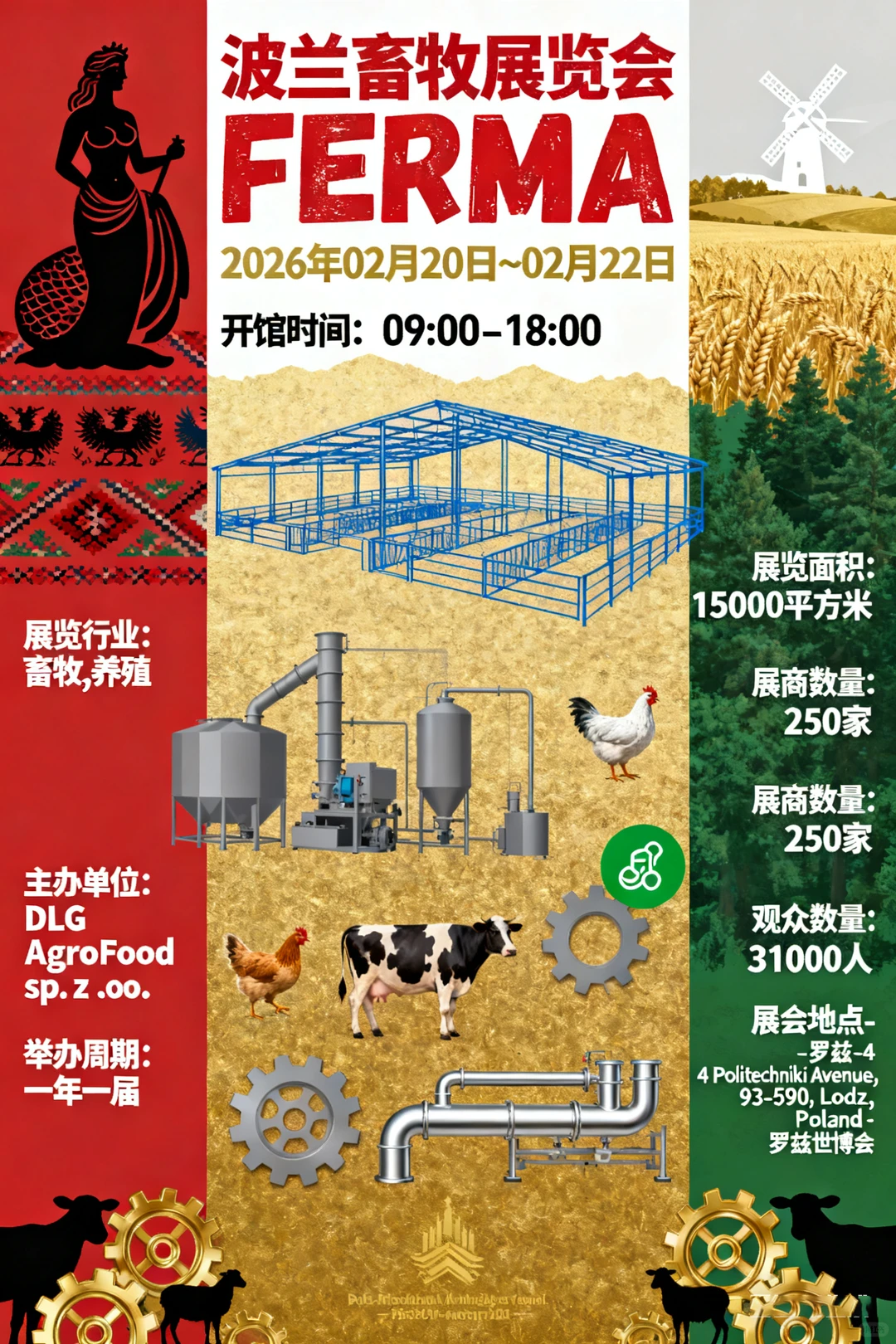 波兰畜牧展览会 FERMA