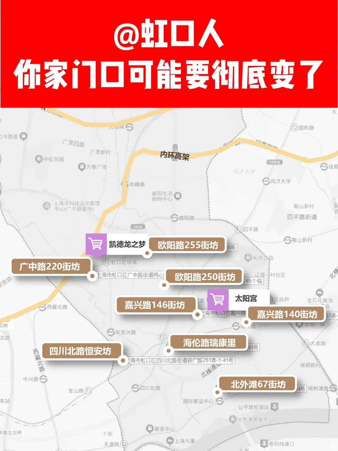 虹口人，你家门口可能要彻底变了