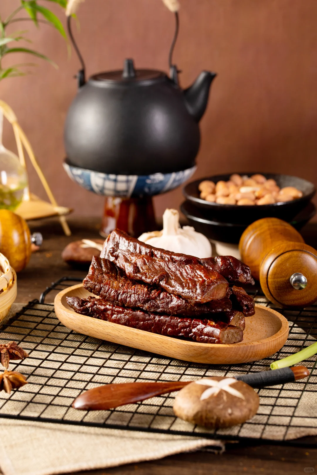 赤峰牛肉干产品电商摄影