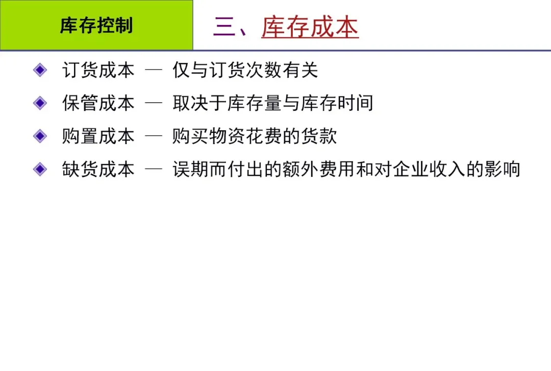 库存管理