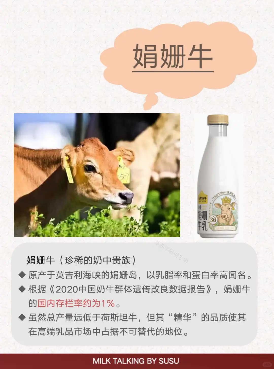 揭秘4️⃣种常见奶牛?｜世界上不止一种奶牛‼️