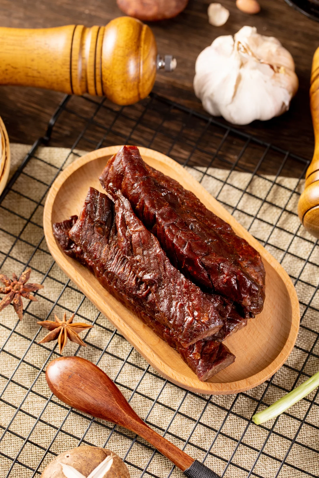 赤峰牛肉干产品电商摄影