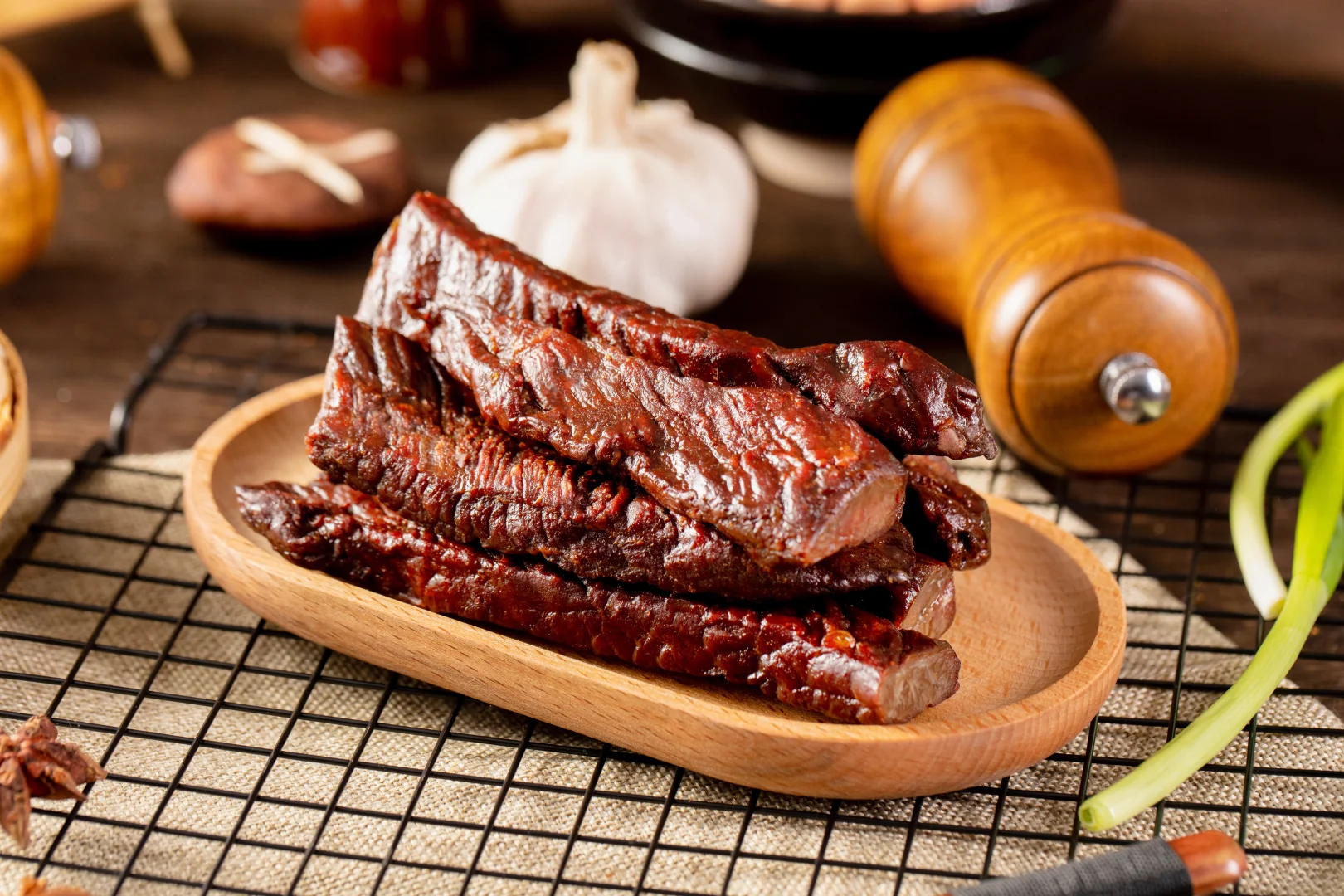 赤峰牛肉干产品电商摄影