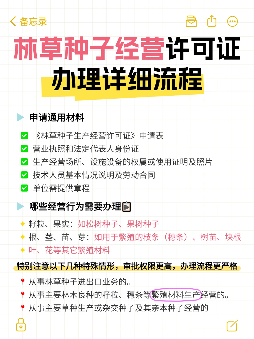 卖苗木种子?林草种子经营许可证怎么申请