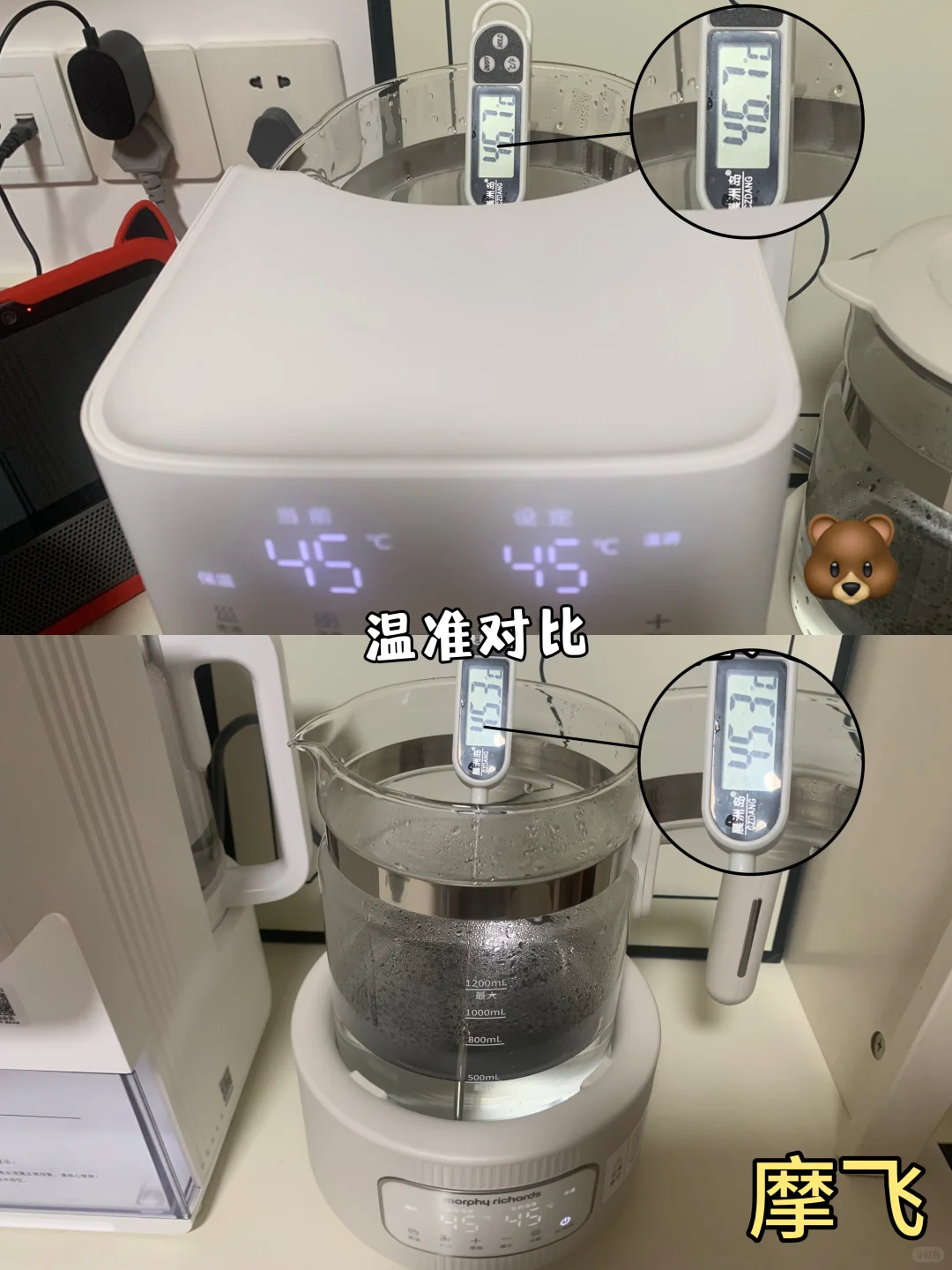 姐妹们，全玻璃恒温壶和泡奶机到底选哪个！