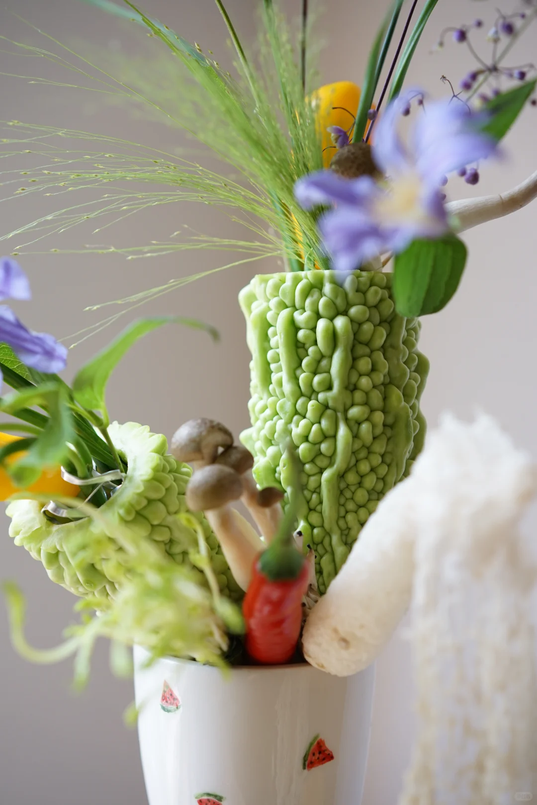 被这些色彩鲜艳的蔬果治愈了??️?