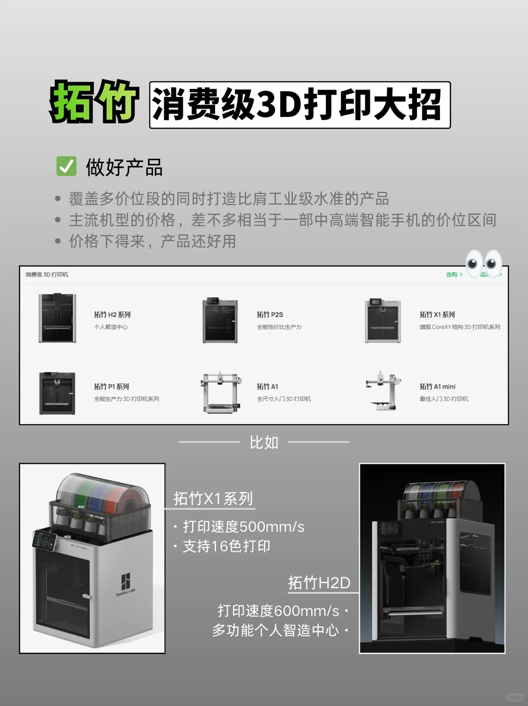 盘盘拓竹在消费级3D打印藏的那些大招