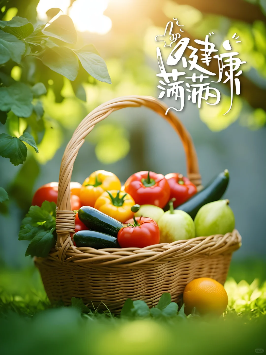 ?蔬菜满载，健康?满