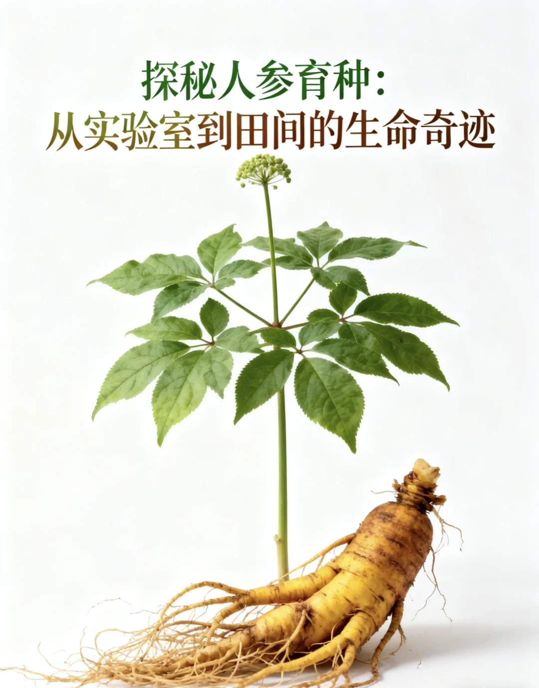 人参育种的“时间革命”！从30年到6年