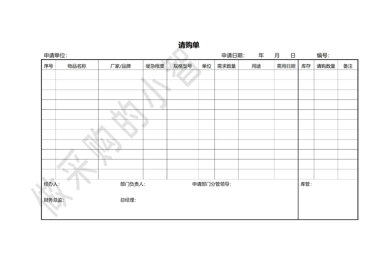 大厂采购总监，都在用的采购管理制度！