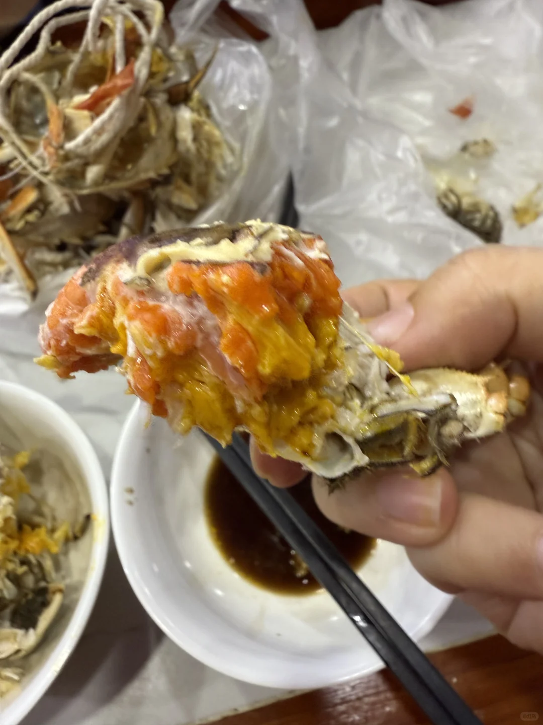 11月在苏州勇闯菜市场吃大闸蟹