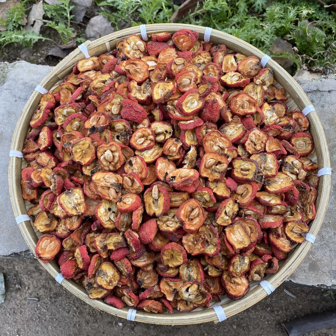 丑丑的农家山楂干！这才是农产品该有的样子