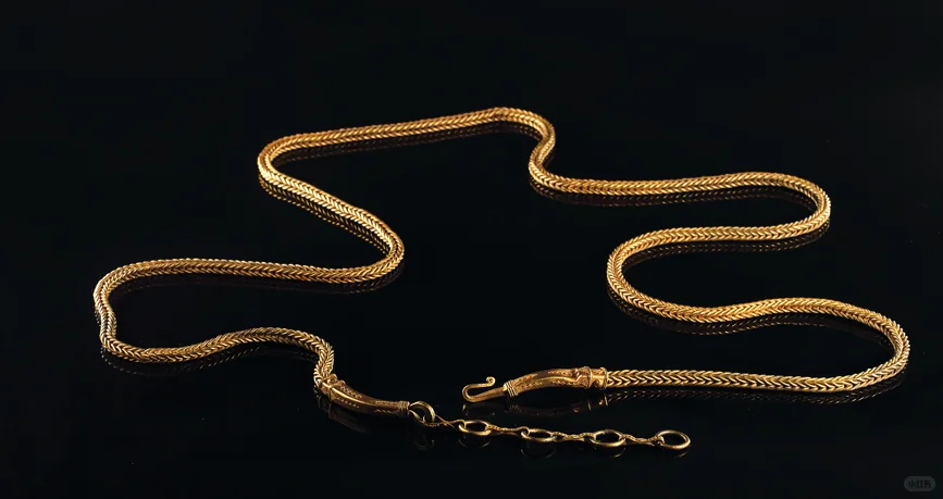 南宋金项饰／金带銙，“南海Ⅰ号”沉船出水