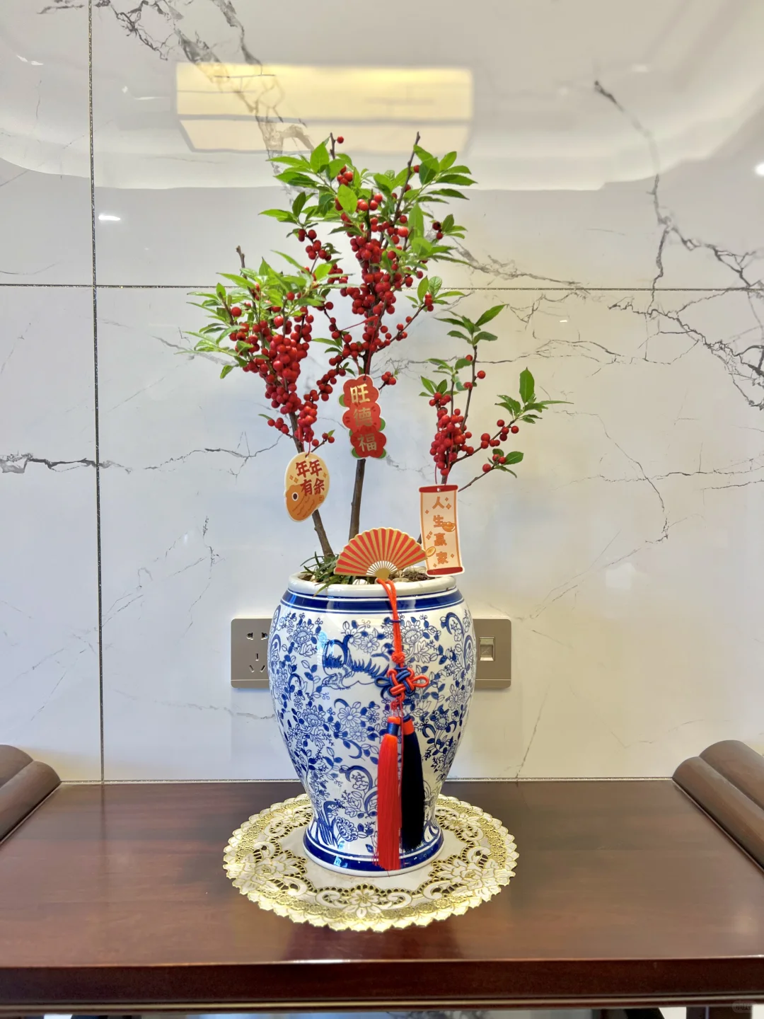 一年一度的新春居家布置??