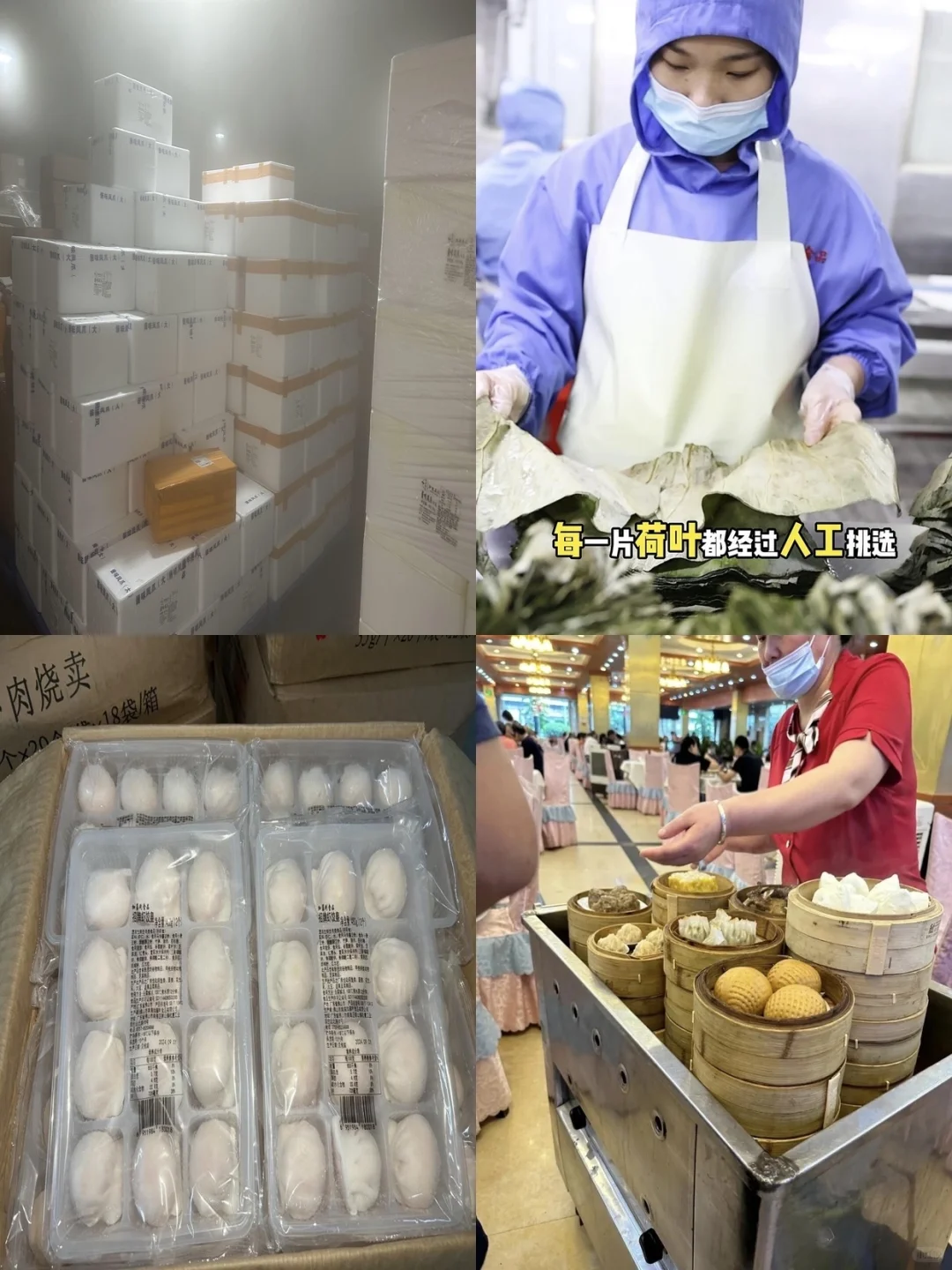 广式早茶半成品合集，真的跟茶楼一样