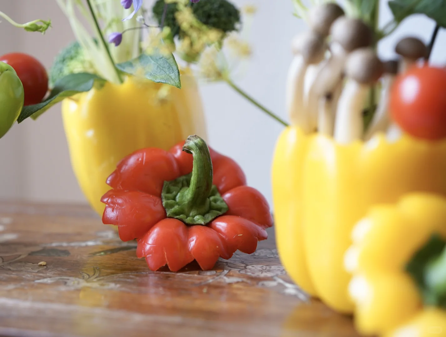 被这些色彩鲜艳的蔬果治愈了??️?