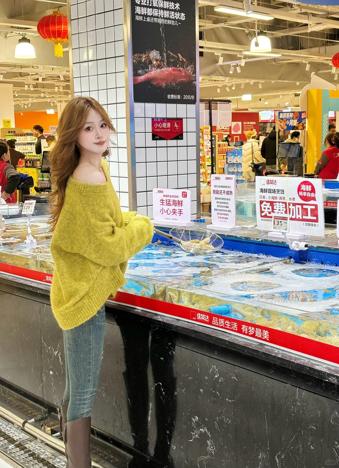 沈阳人速冲！海鲜买完直接免费加工香哭了?