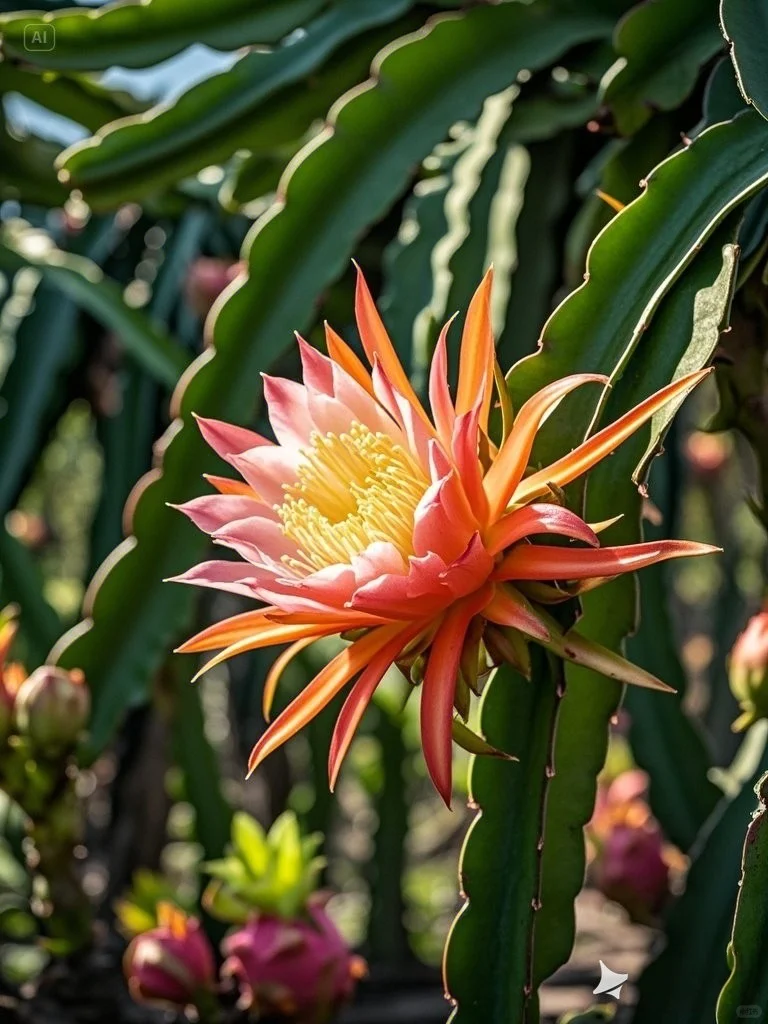 No.156#每日一植#火龙果花