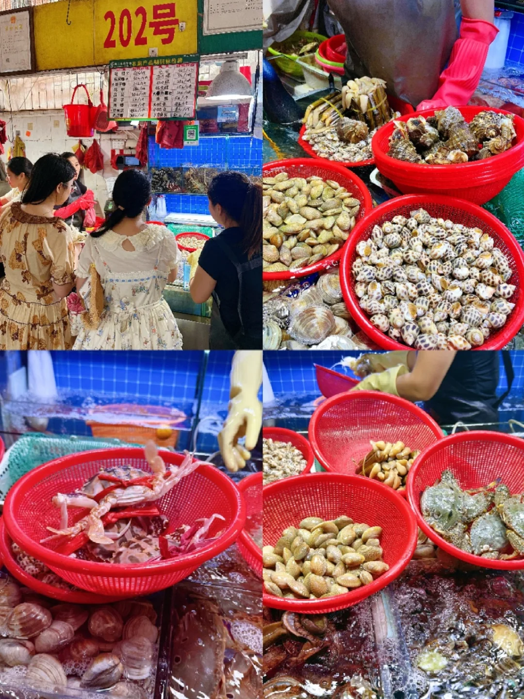 三亚这个菜市场的海鲜也太香了